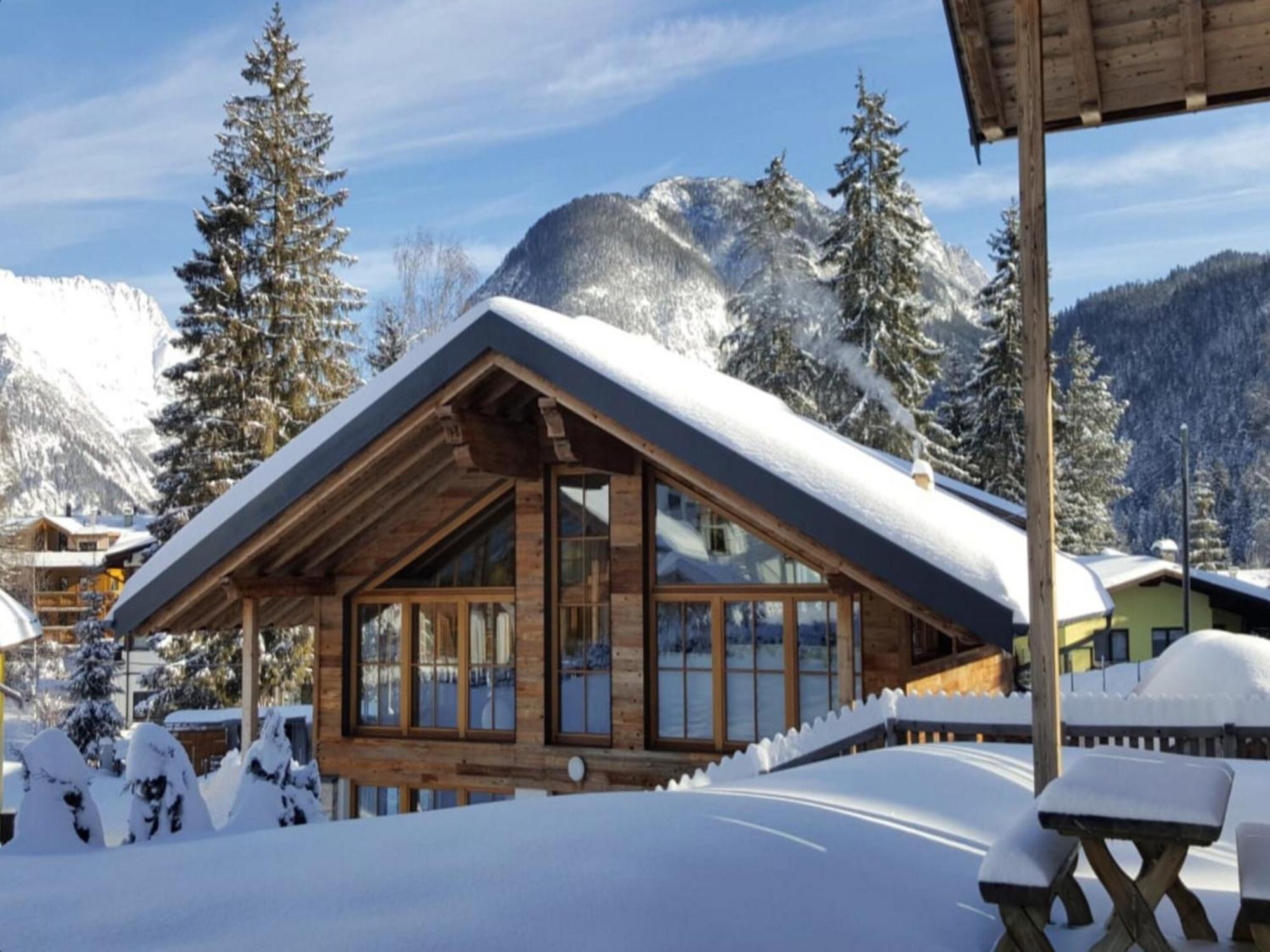 Chalets Im Weidach, Leutasch Exterior foto